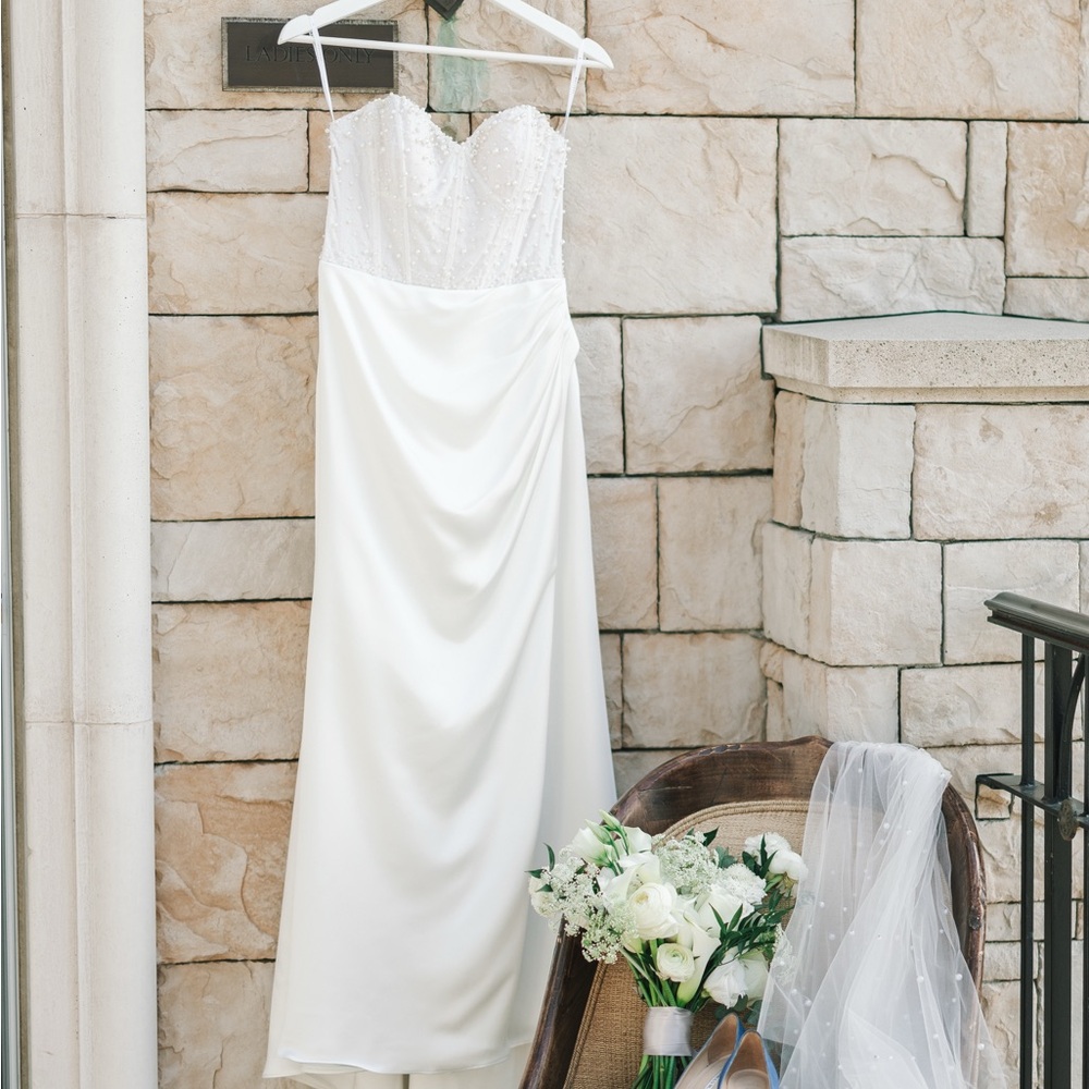 Watters Tilly Corset Strapless Wedding Gown